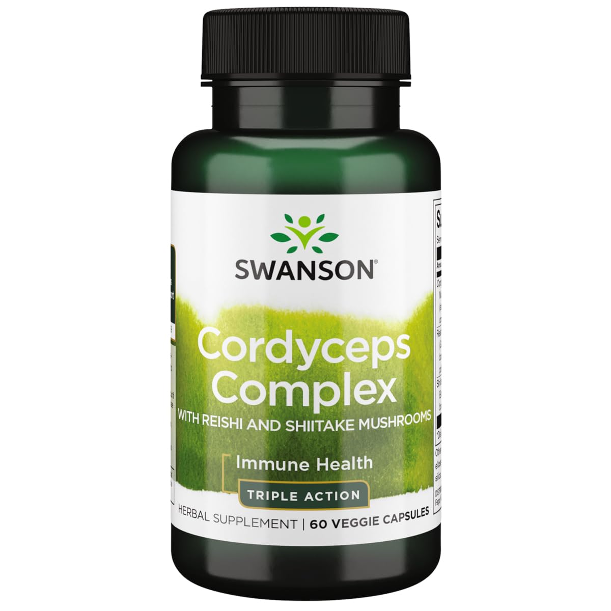 Swanson Cordyceps Complex 60 Veg Capsules - Immune Support