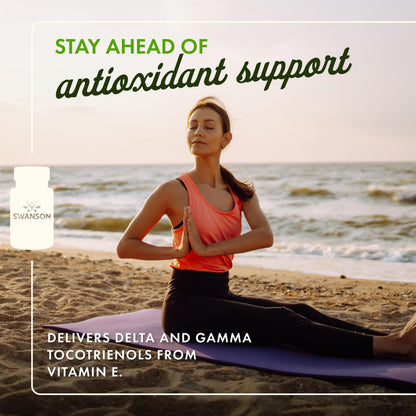 Swanson Double Strength Tocotrienols – Antioxidant Supplement | 60 Liquid Capsules, 100 mg Each (3 Pack)