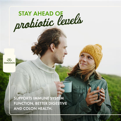 Swanson Dr. Stephen Langer's Formula - Natural Probiotic with Prebiotic FOS | 16 Strains, 3.2B CFU per Capsule - 60 Veggie Capsules