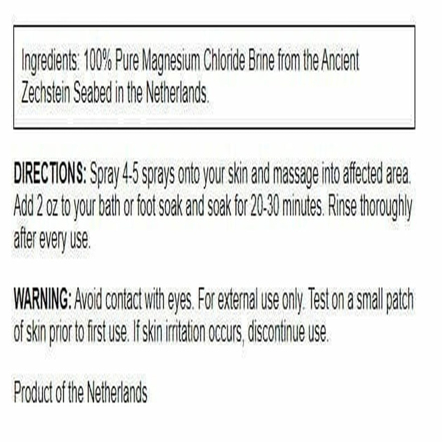 Swanson Magnesium Oil Spray Zechstein Magnesium Soothes Muscles Nourishes Skin Stress Relief Sleep Rapid Absorption Dr. Barbara Hendel's Formula 8 fl oz (237 ml) Liquid (Pack of 2)