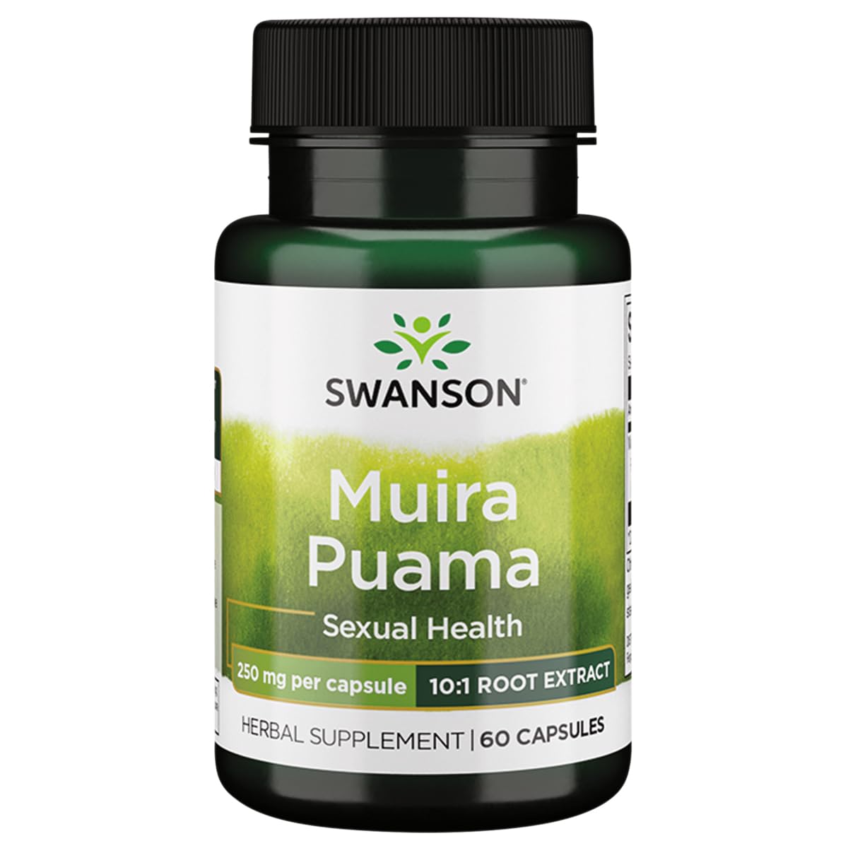Swanson Muira Puama (10:1) 250 mg – 60 Capsules | Sexual Health & Virility Support