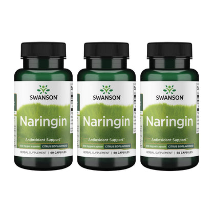 Swanson Naringin 500 mg – 60 Capsules (3 Pack)