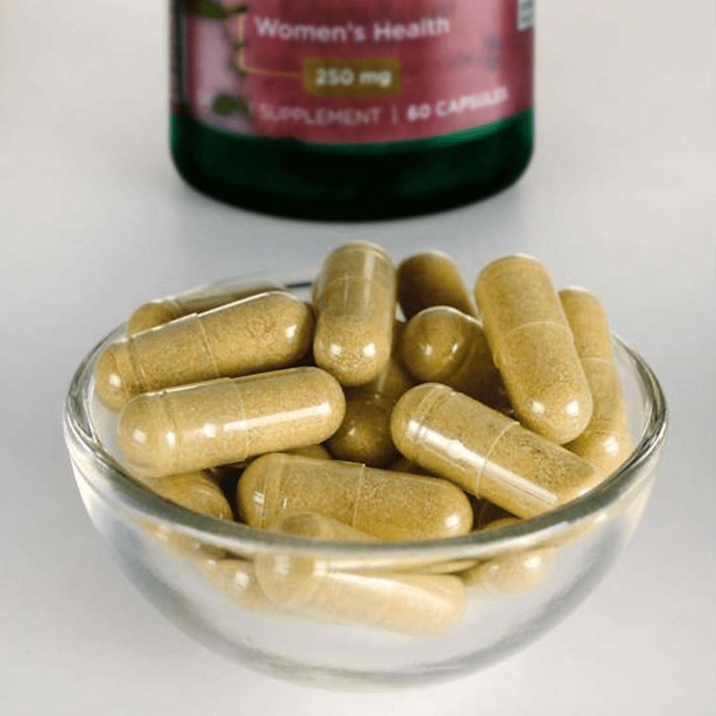 Swanson Ovarian Glandular - Natural Women's Health & Balance Support | 60 Capsules (250 mg) - 4 Pack