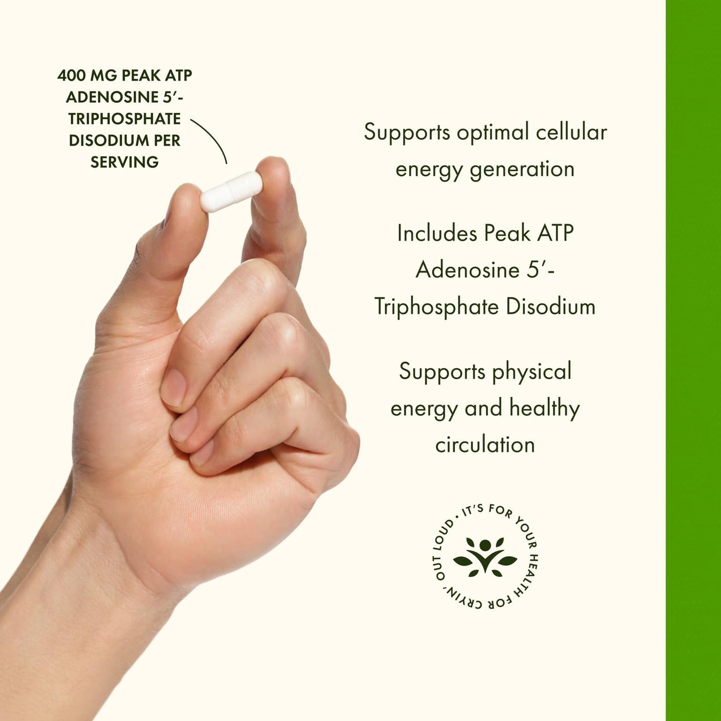 Swanson Peak ATP 400 mg - 2 Pack | Energy & Circulation Support