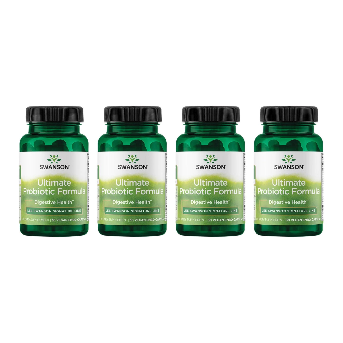 Swanson Ultimate Probiotic Formula 66B CFU – Digestive & Immune Support (4 Pack)