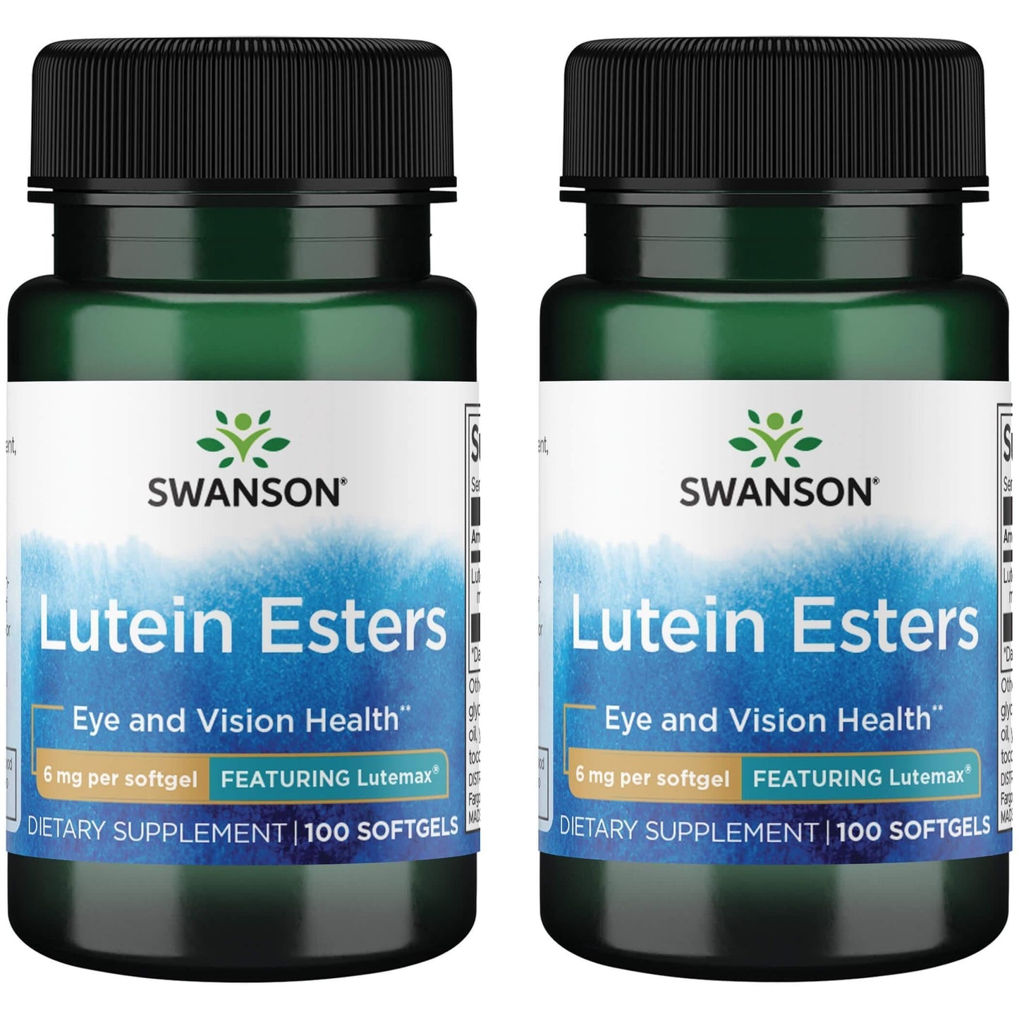 Swanson Lutein Esters - Featuring Lutemax 6 mg 100 Sgels (2 Pack)