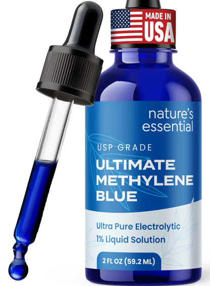 Sweat & Soul Methylene Blue 2oz – USP Grade, Made in USA