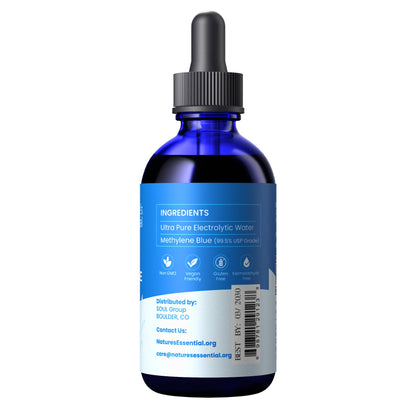 Sweat & Soul Methylene Blue 2oz – USP Grade, Made in USA