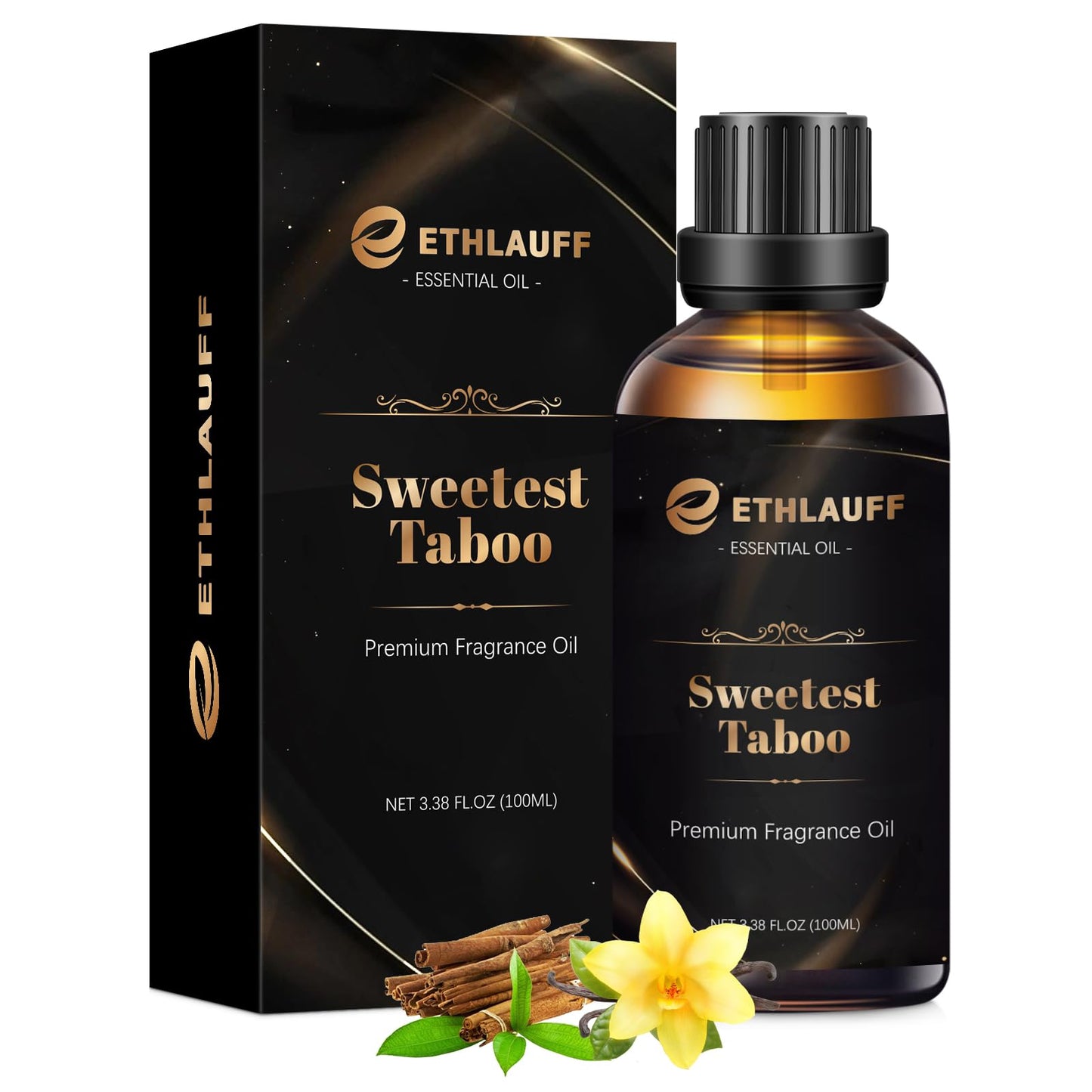 Sweetest Taboo Fragrance Oil 3.38oz – Masculine Scent for Candles, Soaps & Diffusers