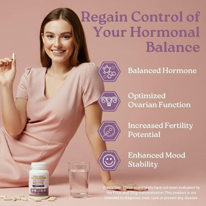 Swiss Activa+ Myo-Inositol & D-Chiro Inositol – Hormone Balance, PCOS & Menstrual Support (30 Days)