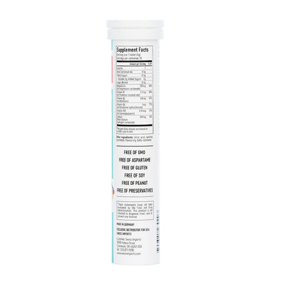 Swiss Imports Effervescent Magnesium + B Complex - 20 Tablets