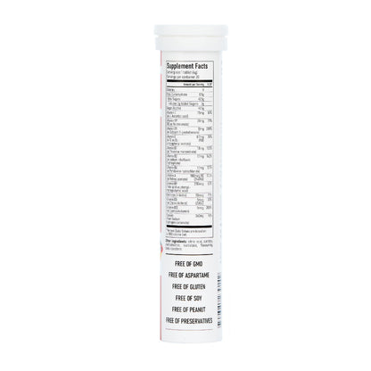 Swiss Imports Effervescent Multivitamins + Biotin for Wellness & Vitality