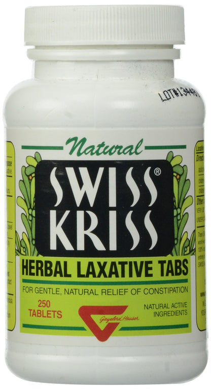SWISS KRISS Laxative HRBL, 250 Ounce – Gentle Digestive Support
