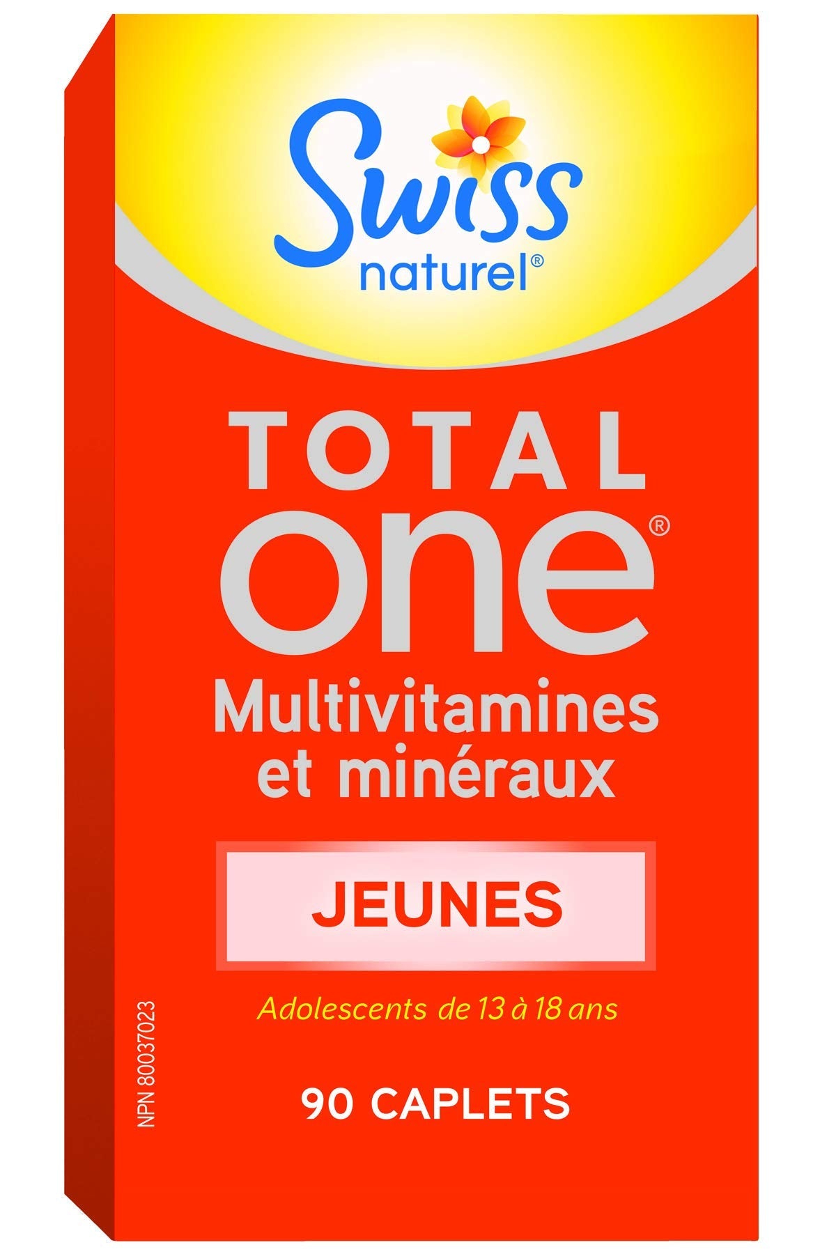 Swiss Natural Total One Teen Multi Vitamin Caplet | Energy & Growth