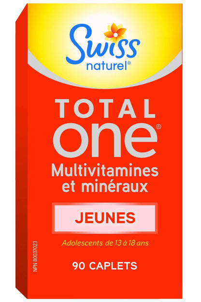 Swiss Natural Total One Teen Multi Vitamin Caplet | Energy & Growth