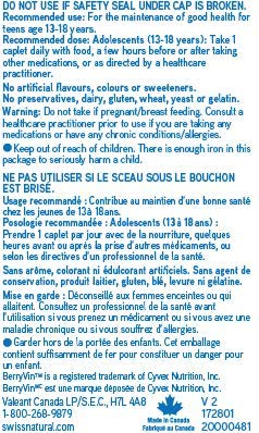 Swiss Natural Total One Teen Multi Vitamin Caplet | Energy & Growth