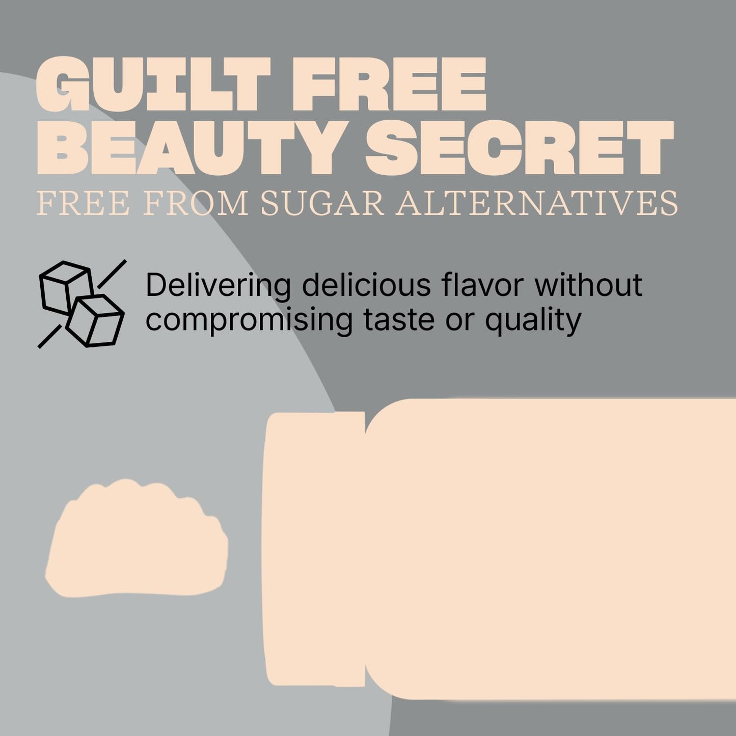 Swisse Glam Bites - Biotin, Bamboo & Blood Orange Gummies for Hair, Nails & Skin