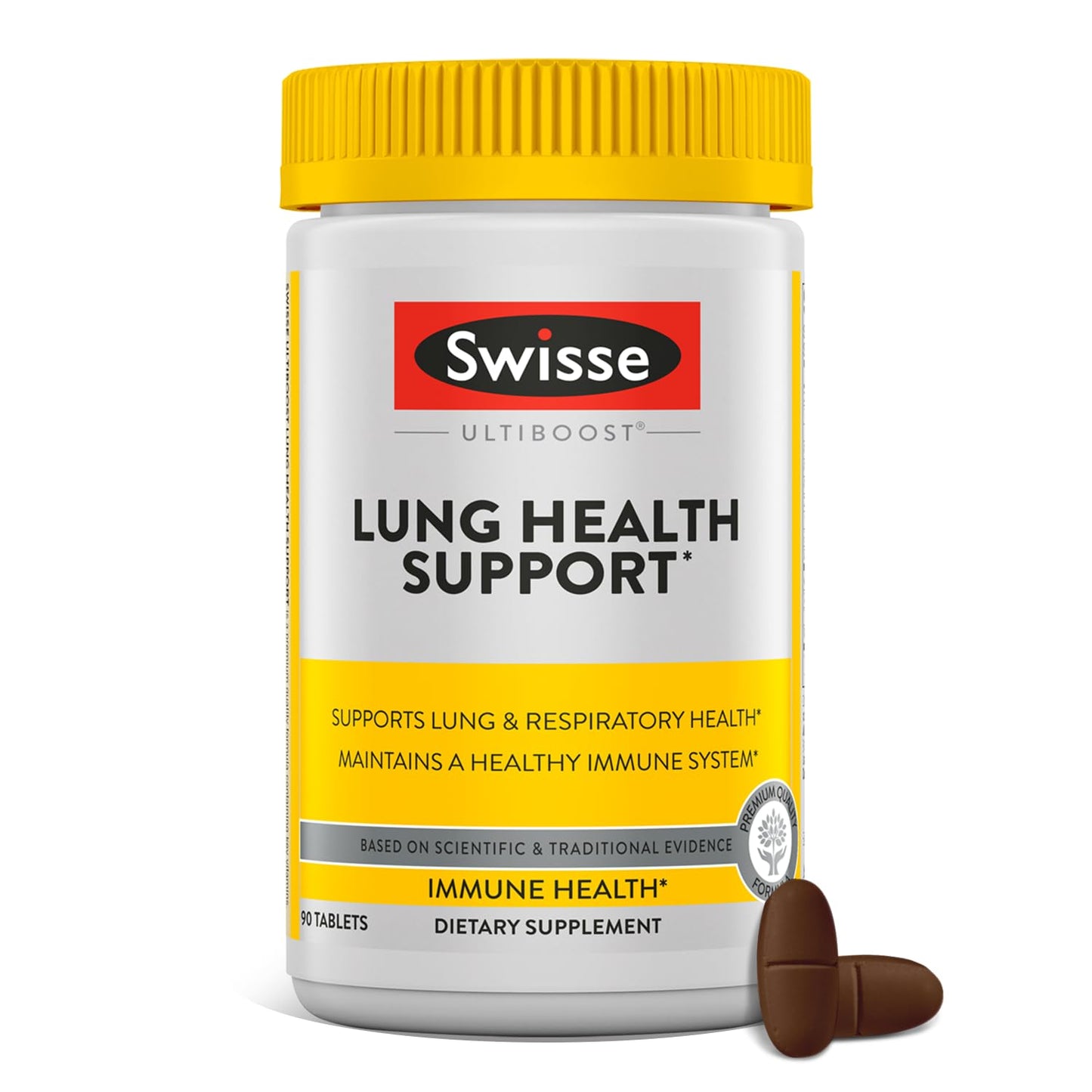 Swisse Lung Detox & Cleanse | Lung Support, Immune Health, 90 Tablets