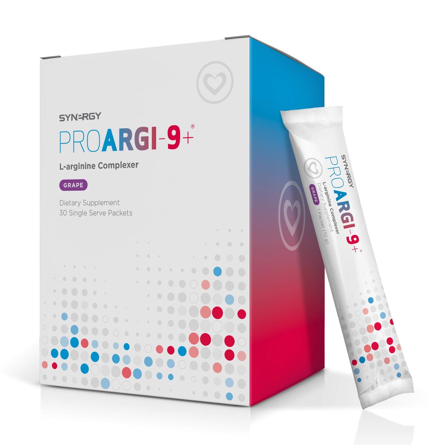 Synergy ProArgi-9 Plus L-Arginine Complexer - Grape, 30 Packets