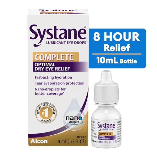 Systane Complete Lubricant Eye Drops 10 ml | Fast Hydration & Dry Eye Relief
