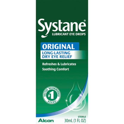 Systane Eye Lubricant Drops 1 oz — Lasting Moisture & Gentle Comfort