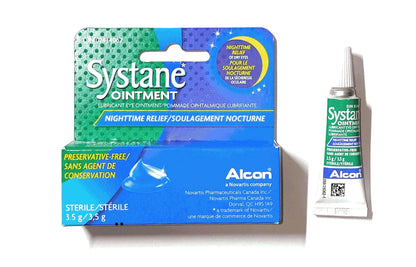 Systane Lub Eye Nighttime Ointment 3.5g (6 Pack) – Overnight Eye Lubricant