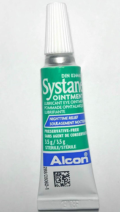 Systane Lub Eye Nighttime Ointment 3.5g (6 Pack) – Overnight Eye Lubricant