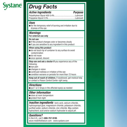Systane Eye Lubricant Drops 1 oz — Lasting Moisture & Gentle Comfort