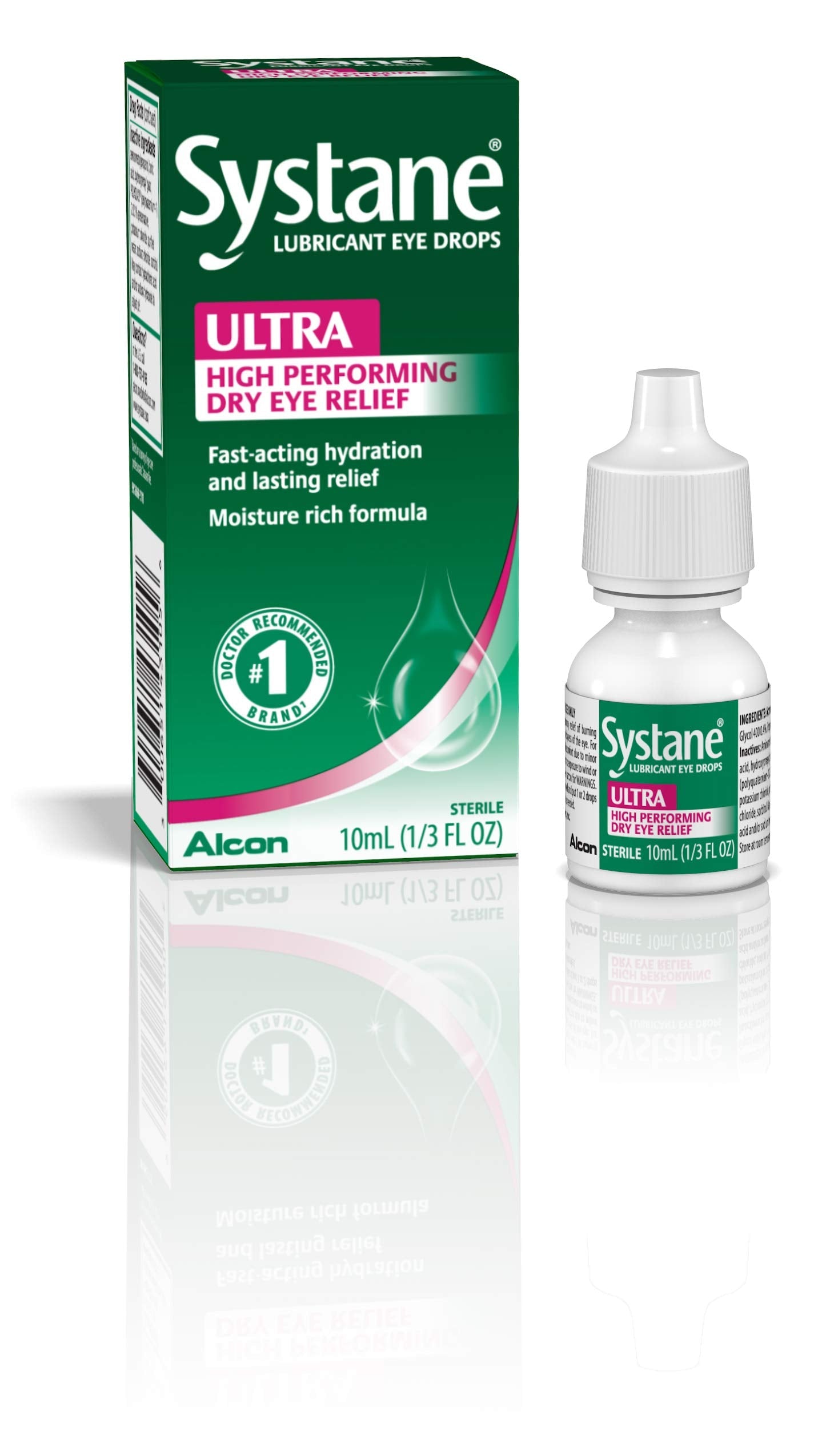 Systane Ultra Lubricant Eye Drops 10 ml — Extended Moisture & Dry Eye Relief