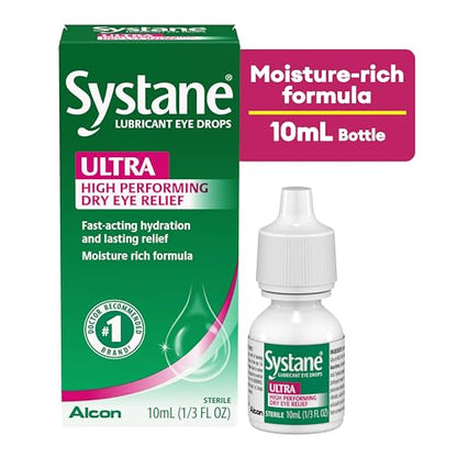 Systane Ultra Lubricant Eye Drops 10 ml — Extended Moisture & Dry Eye Relief