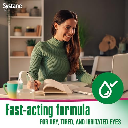 Systane Ultra Multi-Dose Preservative-Free Eye Drops Twin Pack (2x10ml) – Fast Hydration & Lasting Relief