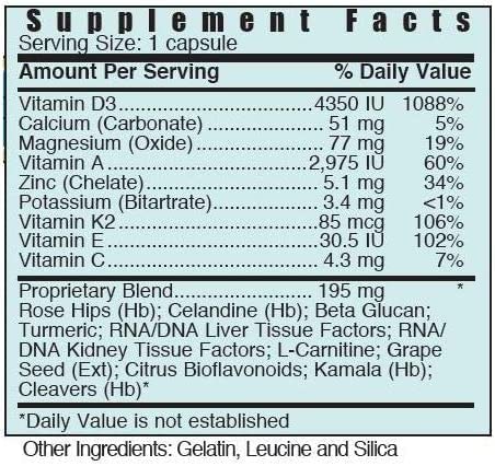 Systemic Formulas DV3 BioNutriment Vitamin D3 Plus Immune Support | Vitamin D3 + K2 Immune Support
