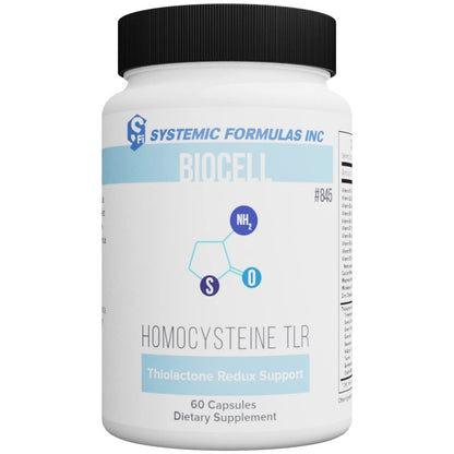 Systemic Formulas HomoCysteine TLR Redux Support – 60 Capsules | Biocell #845