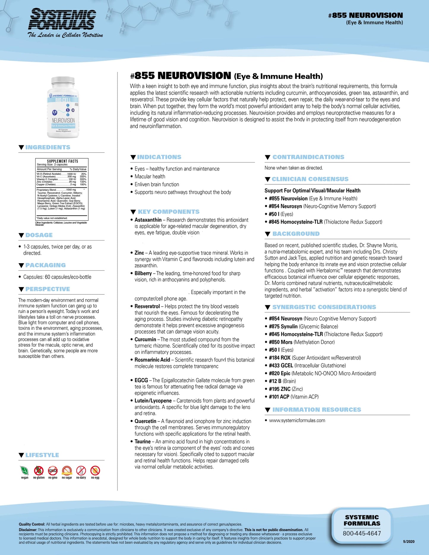 Systemic Formulas PTM Potassium Stabilizer - 60 Capsules | Bio Nutriment #155