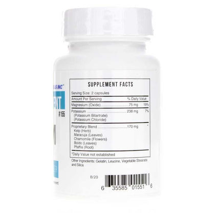 Systemic Formulas PTM Potassium Stabilizer - 60 Capsules | Bio Nutriment #155