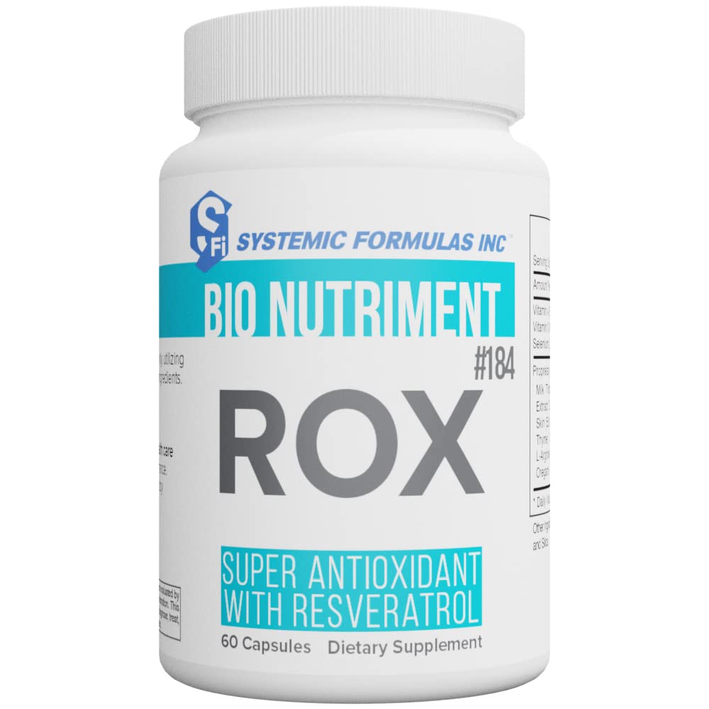Systemic Formulas ROX Super Antioxidant with Resveratrol - 60 Capsules
