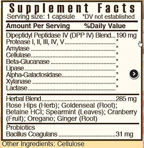 Systemic Formulas #697 ZGLUTn Gluten Control | Digestive Support