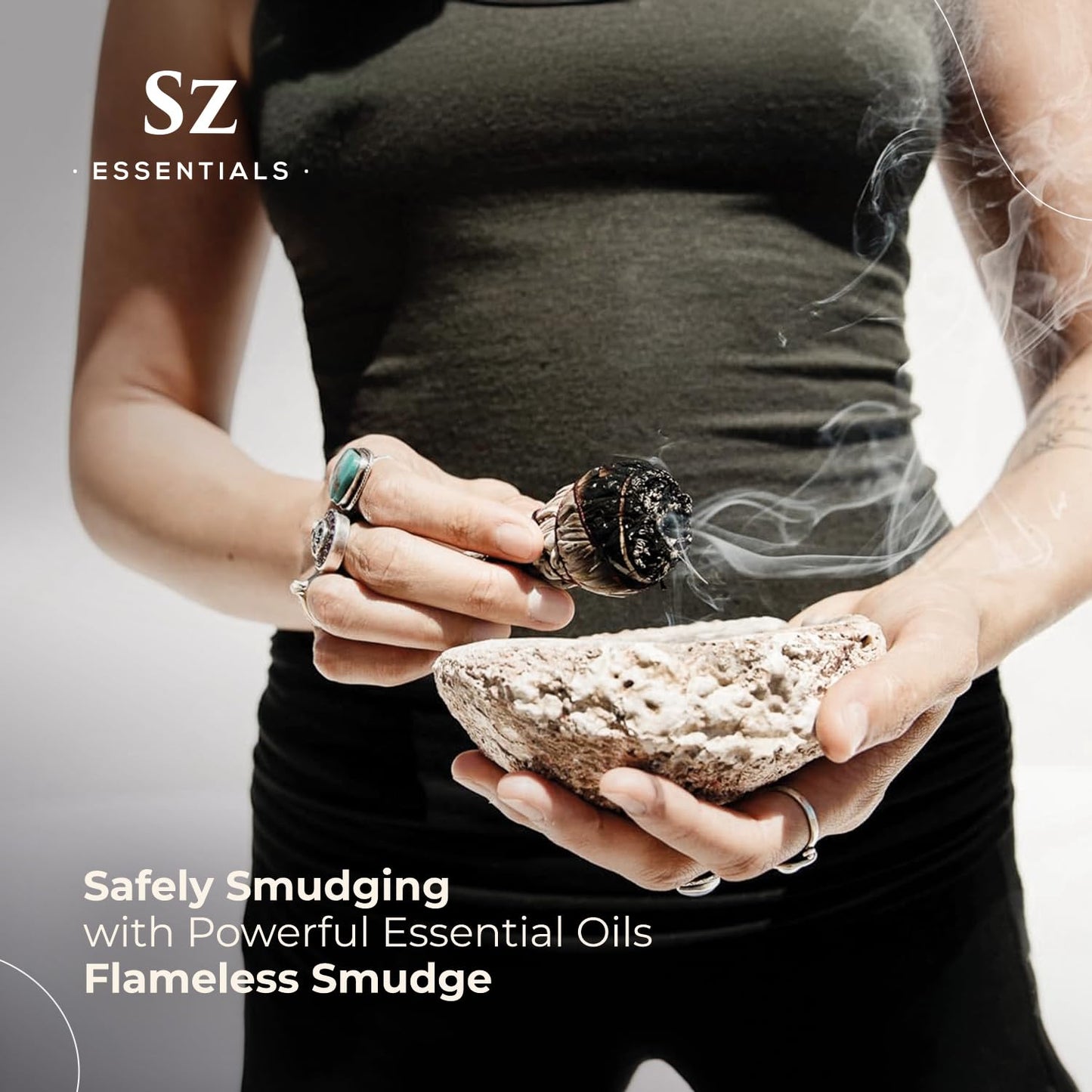 Sz Essentials Shamanic Smudge for Diffuser - Flameless 0.17oz