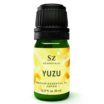 Sz Essentials Yuzu Essential Oil – 100% Pure & Natural, Japan, 5ml