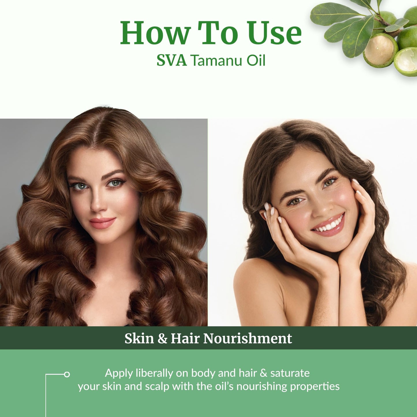 SVA Tamanu Oil - 4 Oz | 100% Natural Cold-Pressed Carrier Oil
