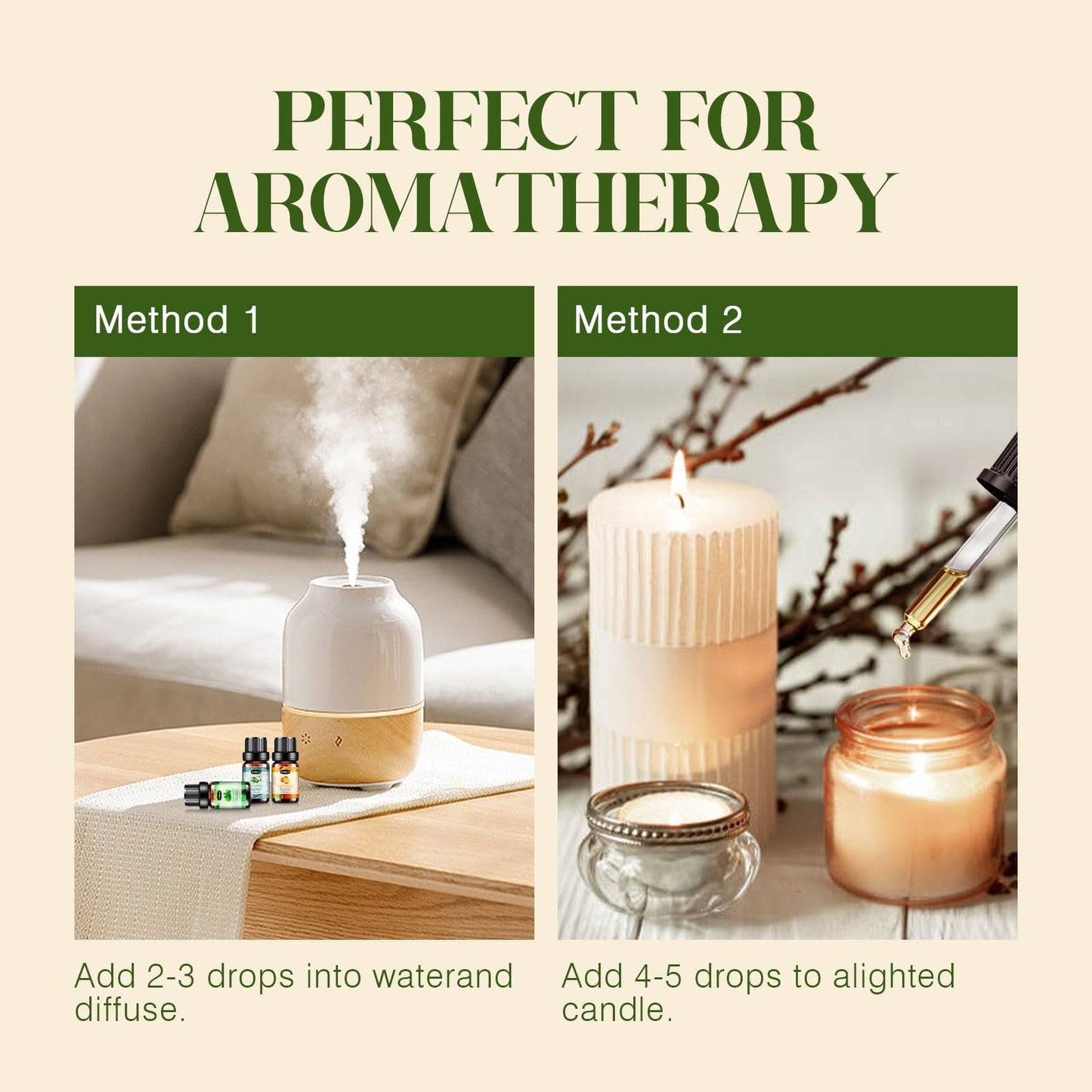 Essential Oils Set (48 x 5ml) - Aromatherapy Kit for Diffuser, Soap & Massage