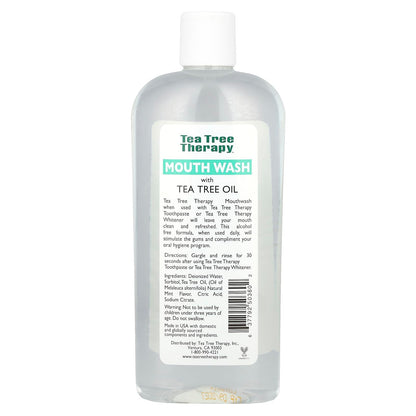 Tea Tree Therapy Mouthwash Alcohol Free 12 oz - 3 Pack
