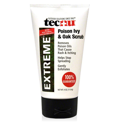 Tecnu Extreme Poison Ivy and Oak Scrub – Remove Urushiol Oils, Ease Rash & Itching | 4 oz