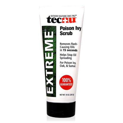 Tecnu Extreme Poison Ivy & Oak Scrub – Removes Urushiol Oils, 10 oz