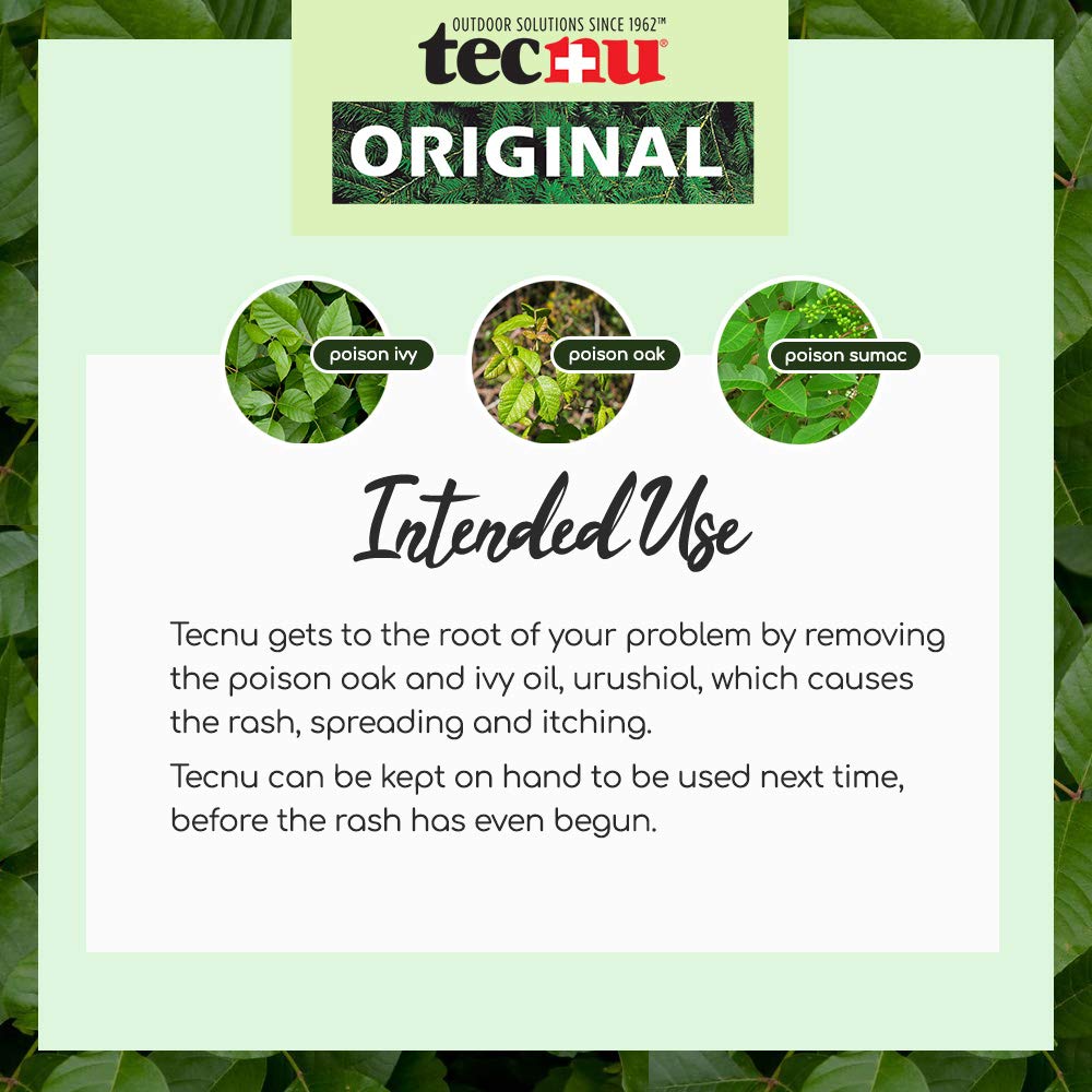 Tecnu Original Poison Oak & Ivy Outdoor Skin Cleanser – 32 Fl Oz | First Step in Poison Ivy Treatment