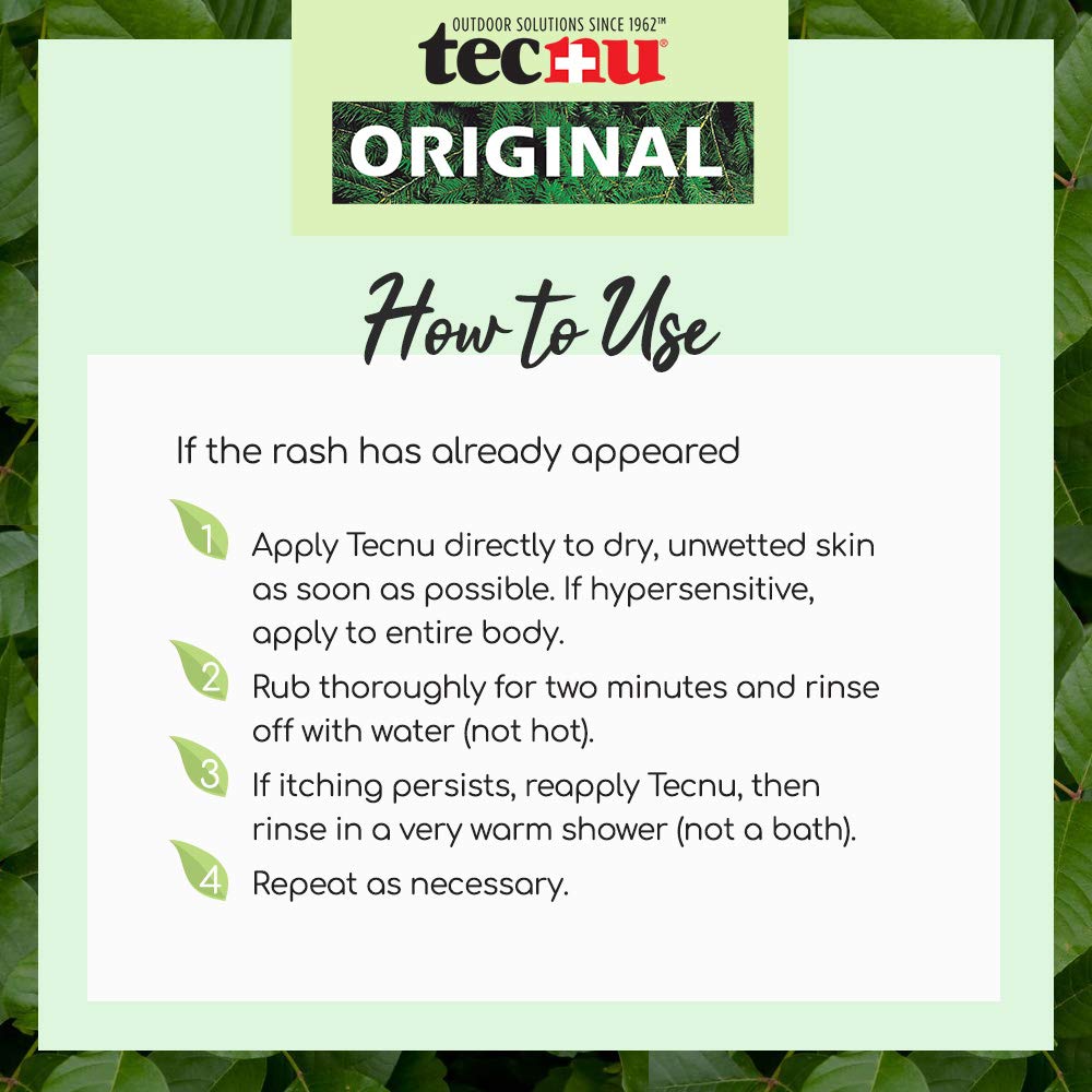 Tecnu Original Poison Oak & Ivy Outdoor Skin Cleanser – 32 Fl Oz | First Step in Poison Ivy Treatment