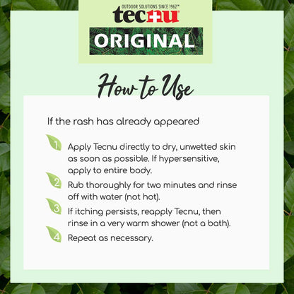 Tecnu Original Poison Oak & Ivy Outdoor Skin Cleanser – 32 Fl Oz | First Step in Poison Ivy Treatment