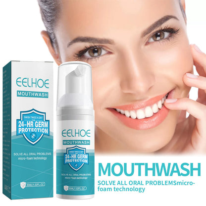 3Pcs Teeth Mouthwash Foam – Stain Removal & Fresh Breath (30ml x3)