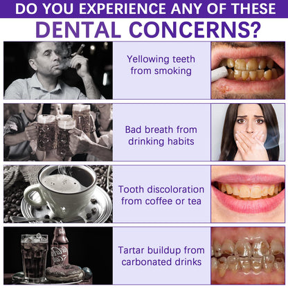 Teeth Whitening Powder & Booster – Enamel Safe, Sensitive Teeth, Fresh Breath (35g)