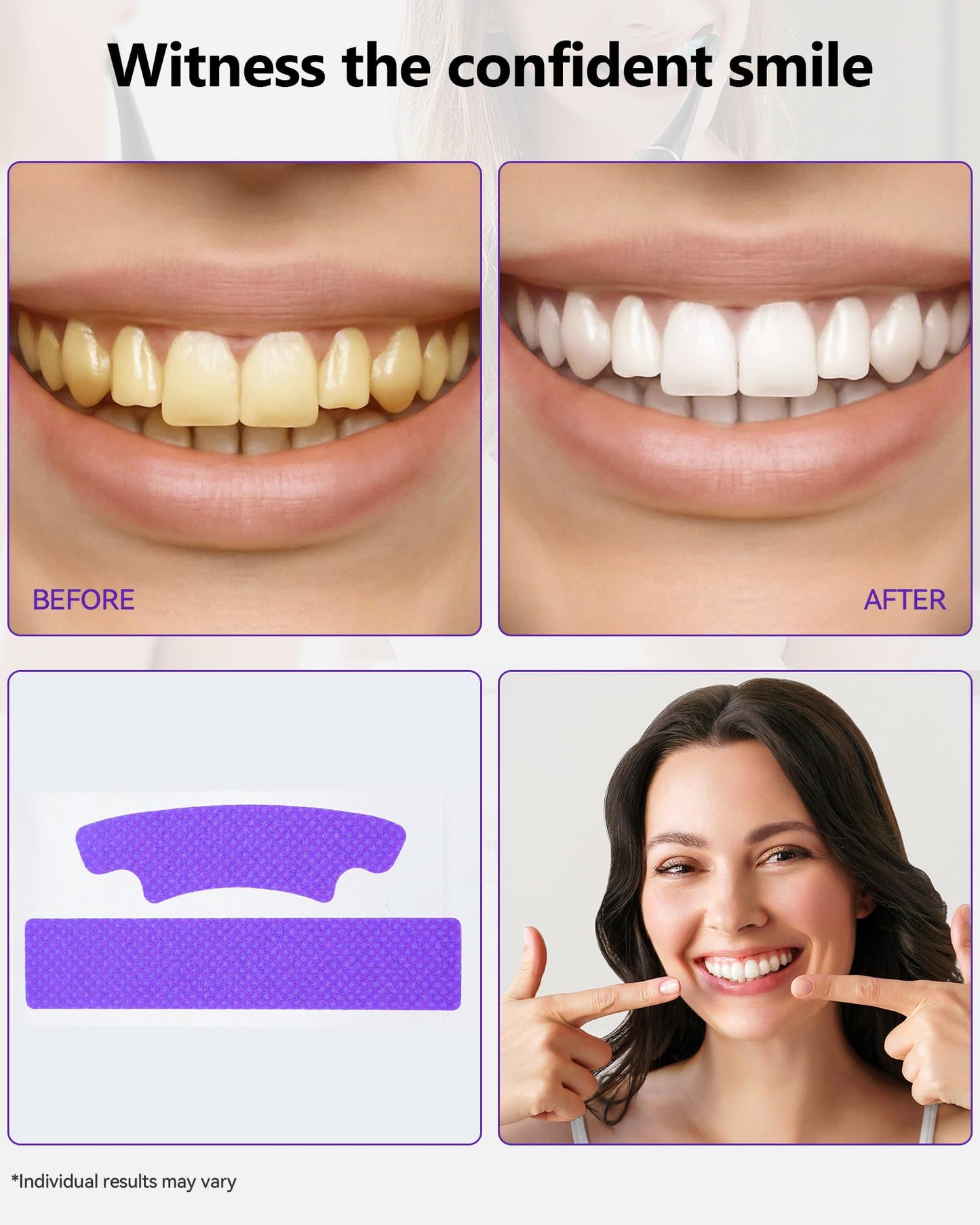 Teeth Whitening Strips 14 Treatments | Enamel Safe for Sensitive Teeth